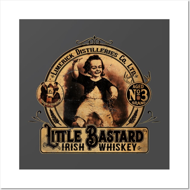 Vintage Irish Whiskey Wall Art by Kujo Vintage